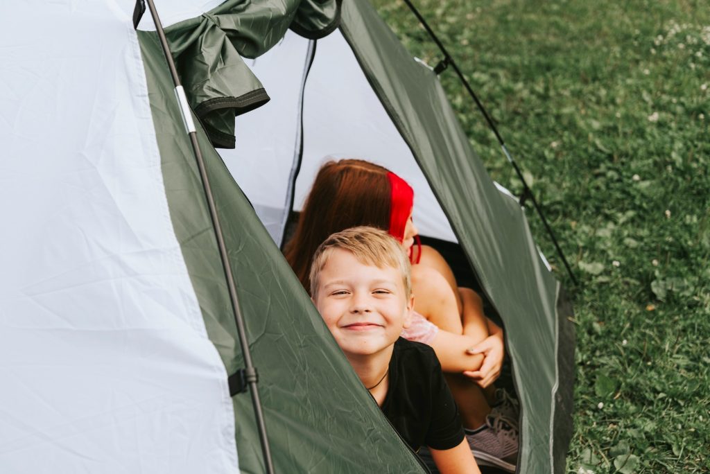 Tent camping